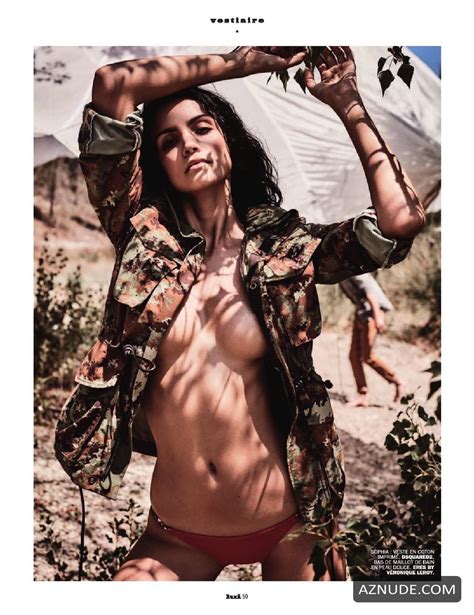 Sofia Resing Topless By Michel Sedan In Lui Magazine 31 Aznude