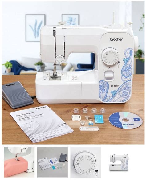 brother lx  stitch full size sewing machine brother sewing machine sewing  hobbies