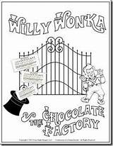 Wonka Willy Loompa Oompa Roald Dahl Voorbeeldsjabloon sketch template