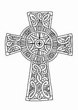 Cross Celtic Coloring Pages Mandala Color Crucifix Amazing Printable Sheets Print Drawing Line Crosses Colouring Adult Tocolor Patterns Easy Getcolorings sketch template