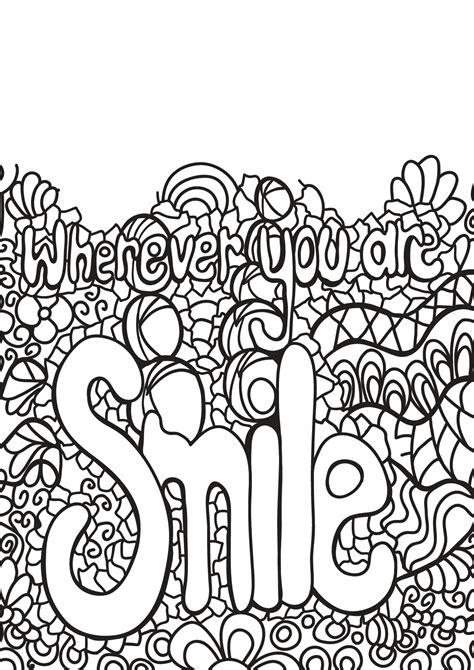pin  quote coloring pages  adults