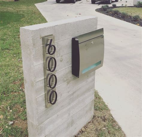 9 Best Modern Mailboxes Images On Pinterest House