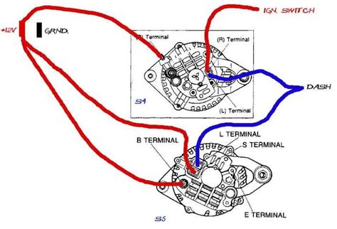car alternator wiring diagram car diagram wiringgnet car alternator alternator diagram