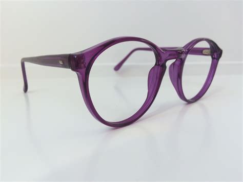 Vintage Purple Eyeglass Frames Mainstreet Oversized