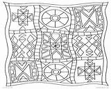 Quilt Coloring Pages Patterns Pattern Color Getdrawings Getcolorings sketch template