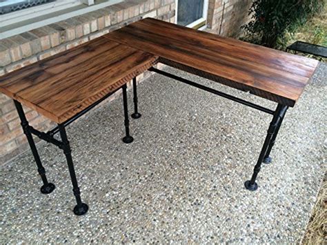 rustic reclaimed barn wood  desk table solid oak
