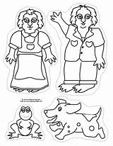 Critter Mercer Mayer Puppets Popsicle sketch template