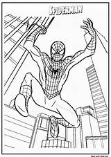 Amazing Pages Coloring Spider Man Spiderman Getcolorings Getdrawings Colorings sketch template