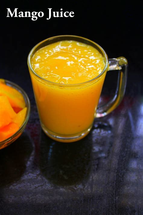 mango juice recipe mango drink yummy indian kitchen