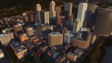 downtown views rcitiesskylines