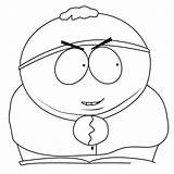 Cartman Kenny Mccormick sketch template