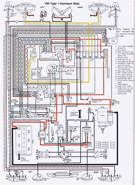 vw bug wiring diagram wiring draw  schematic