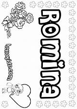Coloring Pages Mackenzie Name Template sketch template