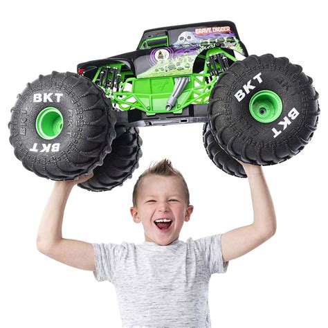 monster jam mega grave digger rc truck top toys  target