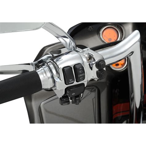 legend chrome handlebar mounted controls  harley  lowered cycles