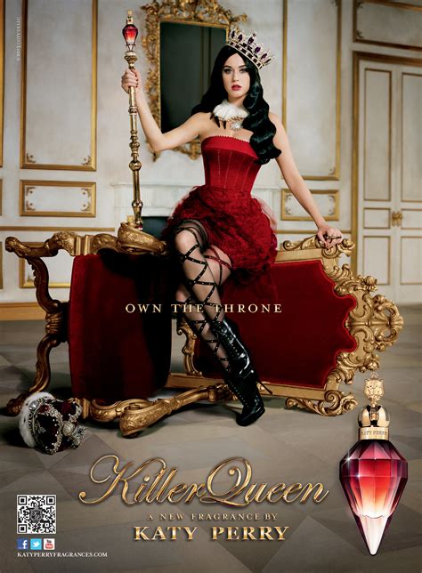 throne killer queen   fragrance  katy perry letage magazine
