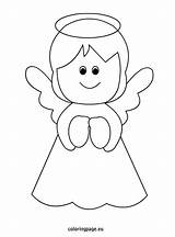 Angel Christmas Coloring Printable Pages Tree Angels Template Search Coloringpage Eu Yahoo Templates Print Results Bautizo Silueta Comunion Bautizos Crafts sketch template