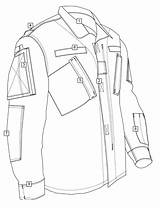 Uniform Army Military Drawing Shirt Combat Clothing Getdrawings Pd Gl Tab Rank Tabs Skill Tru Spec Tactical sketch template