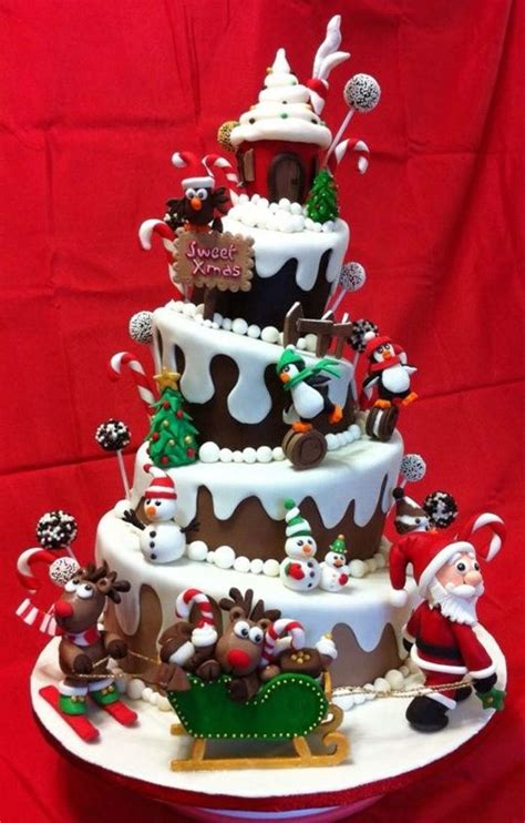 Christmas Themed Cake Christmas Cake Designs Christmas Cake