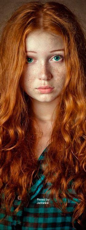 beautiful freckles beautiful red hair beautiful world red hair green