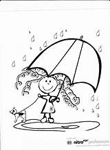 Rainy Coloring Pages Kids Drawing Color Printable Print Popular Getdrawings Spring sketch template