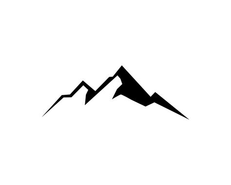 montagne vector art icons  graphics