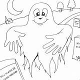 Halloween Fantasmas Colorat Fantasma Ghosts Fantome Fantoma Dibujo Fise Gradinita Lucru sketch template