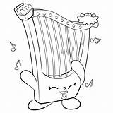 Harp Shopkins Musical Kolorowanki Arpa Shopkin Muzyczne Instrumenty Coloriages Bestcoloringpagesforkids Flute Bonita Inaya Mandala Coloriage Dla Wydruku Pintar sketch template