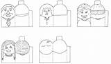 Puppets Puppet Diy Dedo Printables Infantil Ingles Knutselen Afdrukken Atividades sketch template