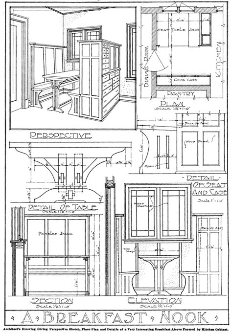 window    breakfast nook plans craftsman house plans colonial house plans