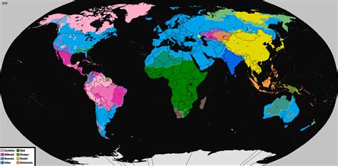 ethnic map   world map vectorcampus map