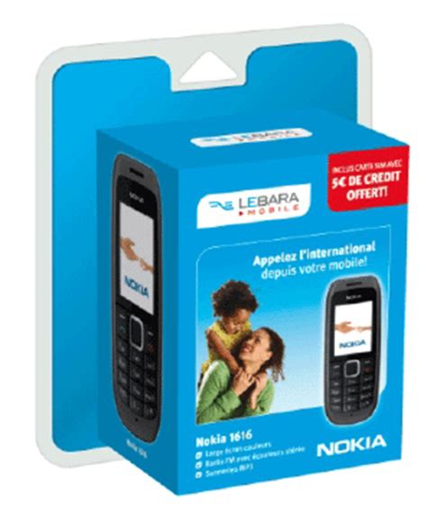lebara mobile choisit nokia pour lancer son pack mobile pret  lemploi en france