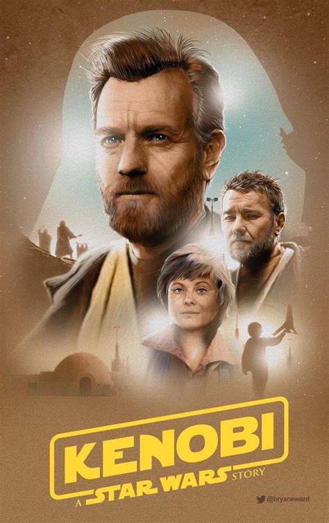 Incredible Fan Made Kenobi Movie Poster Starwars