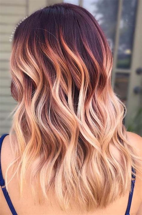 amazing  gorgeous ombre hair color ideas ombre hair blonde hair color balayage hair styles