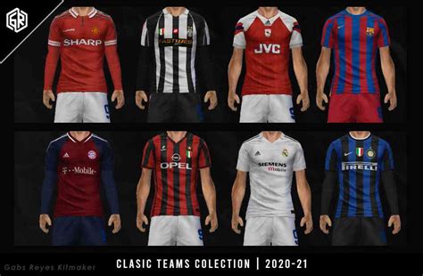 ultigamerz pes  classic teams kits pack