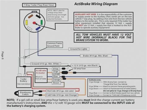 trailer brake controller wiring diagram