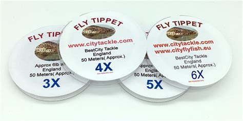 bestcity tippet   fly fishing multi pack      metres   bestcity tackle