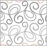 Pantograph Quilting Bossa Nova Gorman Natalie Pattern Patterns Machine Longarm Pantographs Long Quilt Motion Templates Stencils Designs Choose Board Wide sketch template