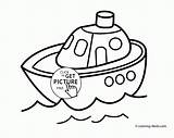 Coloring Transportation Pages Kids Transport Water Printable Preschool Submarine Ship Air Printables Color Clipart Drawing Sheets Mixer Cement Cute Line sketch template