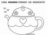Mamma Biglietto Poesia Biglietti 126maestramaria Maestra sketch template