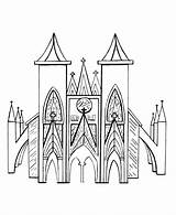 Medieval Church Coloring Churches Buttress Flying Pages Sheets Drawing Outline Printable Buildings Architecture Fantasy Castles Bluebonkers Getdrawings Print England People sketch template