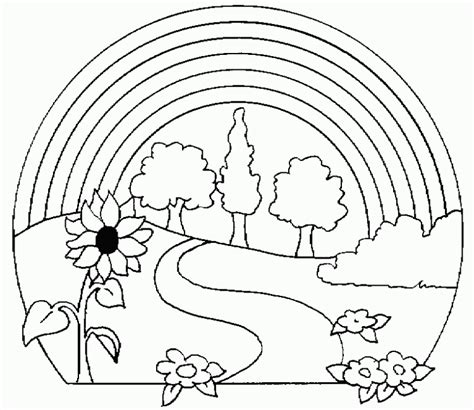 nature coloring pages coloring home