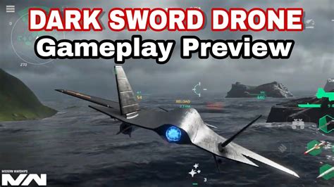 modern warships dark sword drone gameplay preview youtube