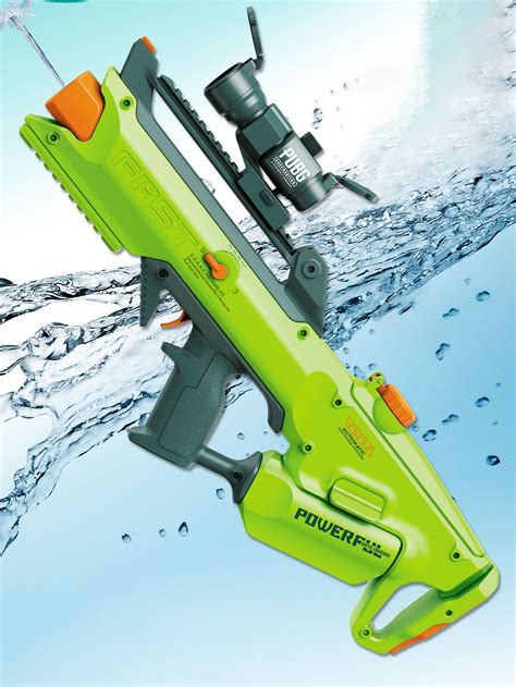 electric shot water gun fast fill water blaster vintage  hasbro flirt squirts shimmers