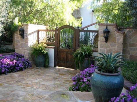 stunning front yard courtyard landscaping ideas coodecor mediterranean garden design