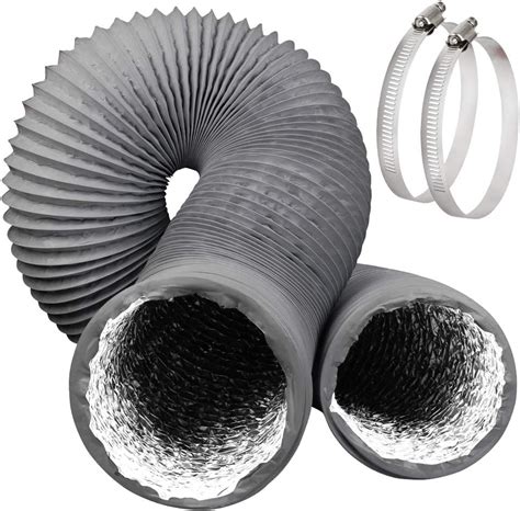 omont    feet air duct hose  insulated flexible air aluminum foil ducting dryer vent