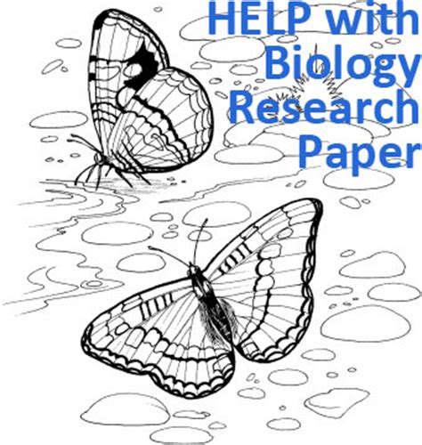 biology research paper research paper types