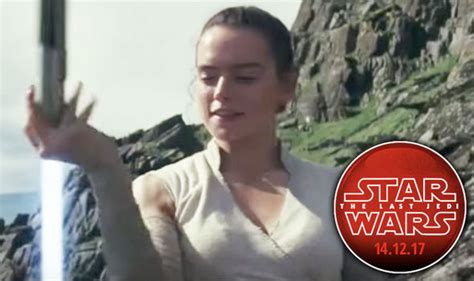 Star Wars 8 Last Jedi New Rey Finn Poe Footage In Tv