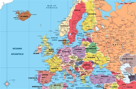 Imágenes De Las Banderas Mapas Paises Y Capitales De Europa