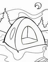 Camping Tent Coloring Pages Colouring Campfire Kids Sheet Drawing Coloring4free Tents Clipart Printable Getdrawings Print Coloringpagesfortoddlers Glass Draw Scouts Stained sketch template